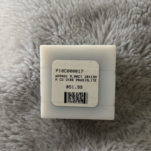 Prasiolite green amethyst 9cts unmounted - Picture 4 of 4